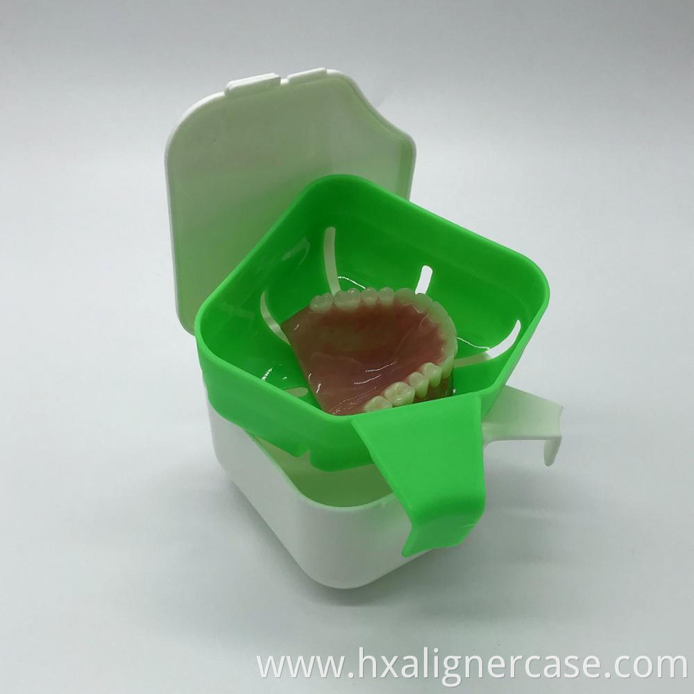 Plastic Dental lab denture bath cleaning Box